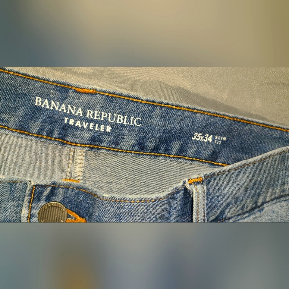 Men's Banana Republic Slim Traveler Jeans